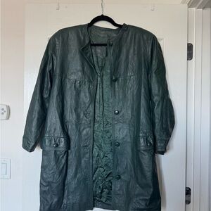 Franco Di Marco Vintage 100% Genuine Leather Coat